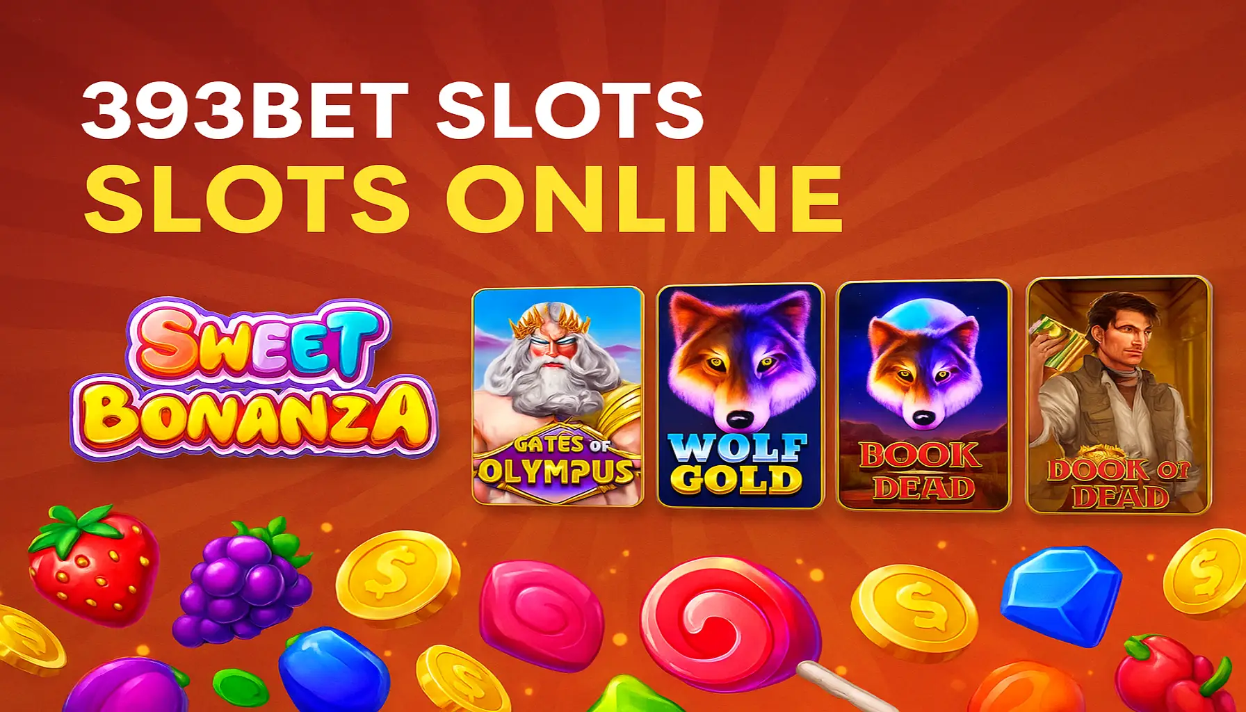 Explore o mundo das slot machines no 393BET Casino